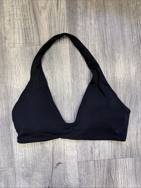 Oner Active Black Halter Sports Bra
